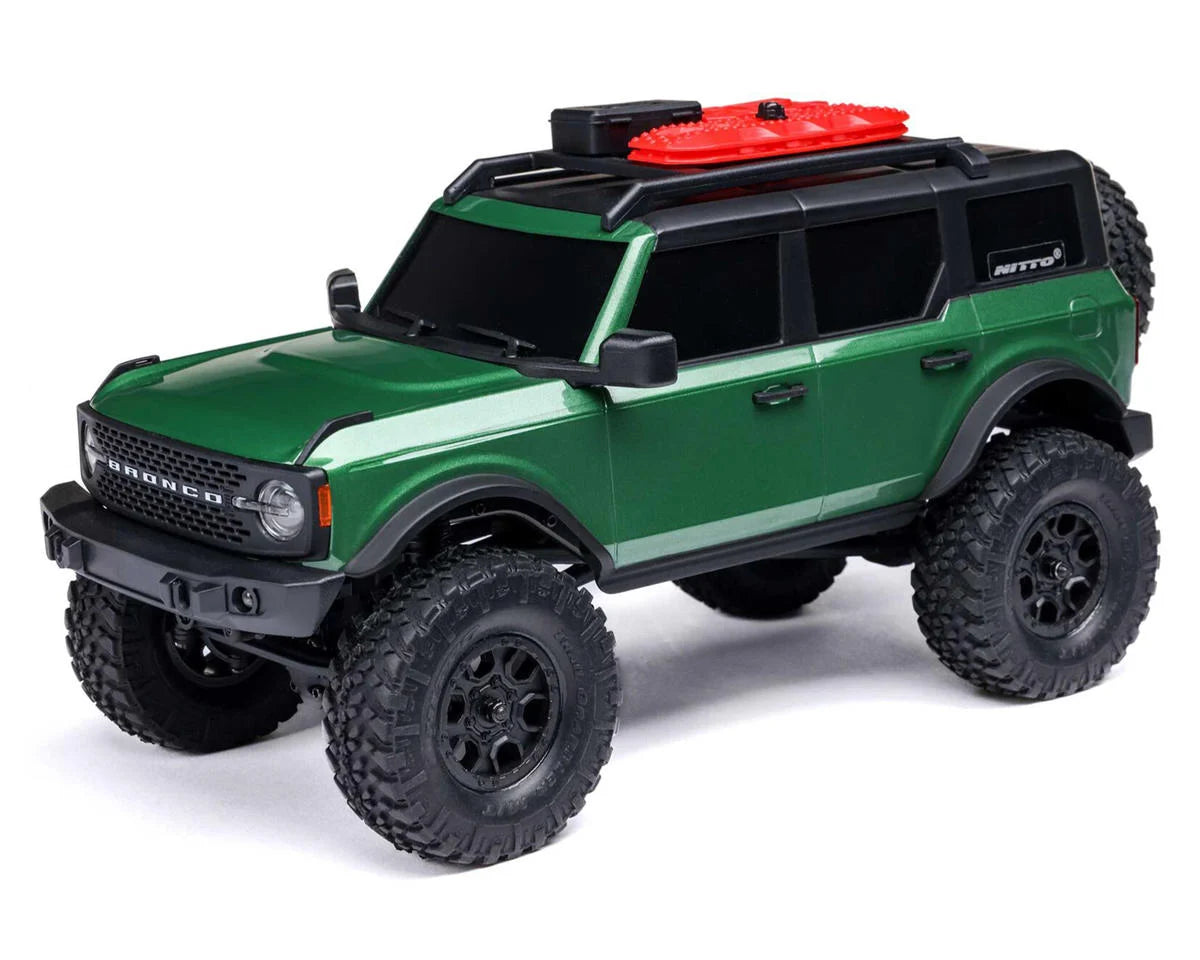 Axial 1/24 SCX24 2021 Ford Bronco 4WD Truck Brushed RTR (Green)